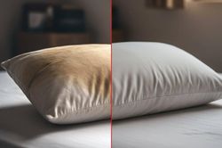 5 cách vệ sinh ruột gối bông hết sạch vết ố vàng