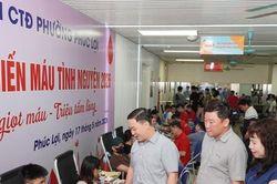 Phường Phúc Lợi: Lan tỏa tinh thần nhân ái qua Ngày hội hiến máu tình nguyện