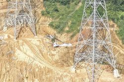 Xói lở cột điện dự án đường dây 500kV Lào Cai - Vĩnh Yên: Ban quản lý nói gì?