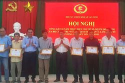 Hội Cựu chiến binh xã Vạn Ninh tổng kết 10 năm thực hiện Chỉ thị số 05 của Bộ Chính trị