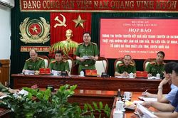 Họp báo thông tin tuyên truyền kết quả đấu tranh chuyên án 0426M