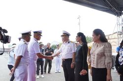 Tàu tuần tra HTMS Prachuap Khiri Khan của Hải quân Hoàng gia Thái Lan thăm TP.HCM