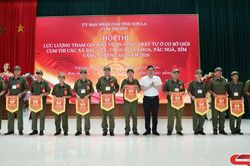 Hội thi Lực lượng tham gia bảo vệ an ninh, trật tự ở cơ sở giỏi, cụm thi số 9