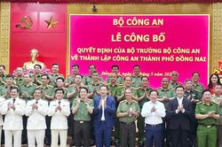 Vinh dự, tự hào và trách nhiệm mới đối với Công an TP Đồng Nai
