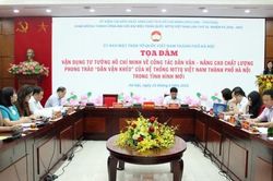 Vận dụng tư tưởng Hồ Chí Minh trong công tác dân vận ở Thủ đô