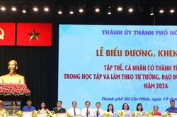 TP Hồ Chí Minh tôn vinh gần 360 cá nhân, tập thể xuất sắc học tập, làm theo gương Bác Hồ