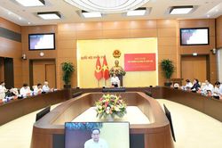 Cho &yacute; kiến về chủ trương tr&igrave;nh Bộ Ch&iacute;nh trị, Ban B&iacute; thư xem x&eacute;t bổ sung một Ph&oacute; B&iacute; thư Đảng ủy Quốc hội