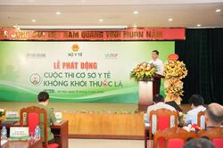 Phát động cuộc thi 'Cơ sở y tế không khói thuốc lá' lần II