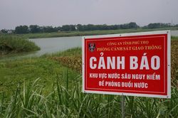 Phó chủ tịch xã: Nơi 5 học sinh tử vong có nhiều hố sâu từ khai thác cát để lại