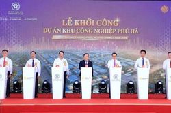 Hà Nội khởi công khu công nghiệp gần 175ha, vốn đầu tư hơn 2.900 tỷ đồng