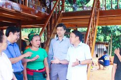 Phó Chủ tịch Thường trực HĐND tỉnh làm việc với Thường trực HĐND 5 xã vùng Tây Bắc tỉnh