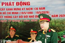 Binh đoàn 16 đẩy mạnh phong trào 'Tết trồng cây đời đời nhớ ơn Bác Hồ'