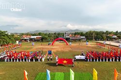 Xã Bắc Ninh Hòa khai mạc Đại hội Thể dục Thể thao lần thứ I
