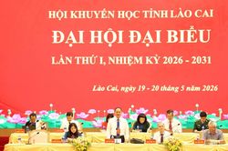 Phiên thứ nhất Đại hội đại biểu Hội Khuyến học tỉnh Lào Cai lần thứ nhất, nhiệm kỳ 2026 - 2031