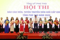 46 thí sinh dự Hội thi tuyên truyền viên giỏi cấp khu vực