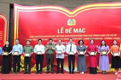 Phát triển văn hóa đọc, nâng cao tri thức, bản lĩnh người chiến sĩ CAND