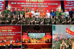 Sôi nổi hội thi 'cánh tay nối dài' giữ bình yên cơ sở của Cụm Thi số 2 - Hà Nội