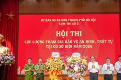 Đánh giá kiến thức, kỹ năng xử lý tình huống của lực lượng tham gia bảo vệ an ninh, trật tự ở cơ sở
