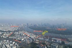 Cầu Thủ Thiêm 4 vượt sông Sài Gòn sẽ đặt ở đâu?