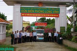 Bộ đội Biên phòng tỉnh Vĩnh Long triển khai mô hình 'Xe cứu thương Biên phòng'