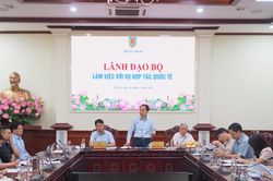 Nâng cao hợp tác quốc tế về pháp luật, tư pháp trong giai đoạn mới