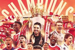 Arsenal vô địch Ngoại hạng Anh sau 22 năm chờ đợi