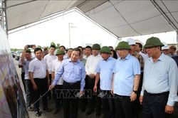 Phó Thủ tướng Phạm Gia Túc kiểm tra tình hình triển khai Dự án Cảng hàng không quốc tế Gia Bình