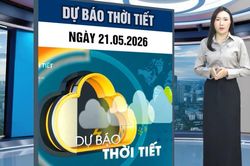 Bản tin thời tiết ngày 21/5: Bắc Bộ mưa to trước khi bước vào chuỗi ngày oi nóng