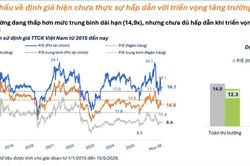 FiinGroup: Có 5 nhóm ngành đang giao dịch dưới định giá trung bình 5 năm