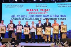 Khai mạc Giải vô địch Judo Đông Nam Á năm 2026
