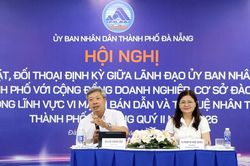 Lãnh đạo thành phố Đà Nẵng đối thoại với doanh nghiệp vi mạch bán dẫn và trí tuệ nhân tạo