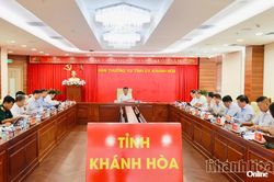 Ban Thường vụ Tỉnh ủy Kh&aacute;nh H&ograve;a cho &yacute; kiến đối với nhiều nội dung quan trọng