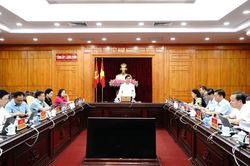 Hội nghị Ban Thường vụ Tỉnh ủy kỳ chuyên đề