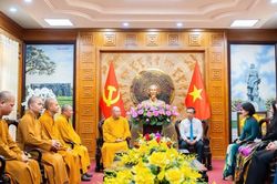 Thanh Hóa: Ban Trị sự GHPGVN tỉnh thăm, chúc mừng tân Bí thư Tỉnh ủy