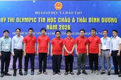 Việt Nam đứng thứ 2 tại Olympic Tin học Châu Á Thái Bình Dương