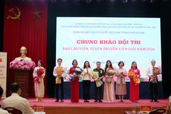 Trực quan hóa tuyên truyền nghị quyết, điểm sáng từ Mặt trận Hà Nội