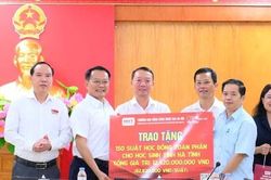 Ươm mầm tài năng trẻ cho học sinh nghèo tỉnh Hà Tĩnh