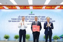 Bổ nhiệm ông Lê Mạnh Cường giữ chức Tổng Giám đốc Petrovietnam