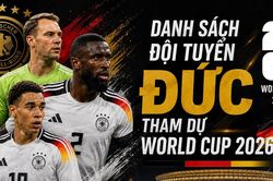 Danh sách đội tuyển Đức tham dự World Cup 2026