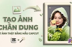 Cách tạo ảnh chân dung từ ảnh thật bằng mẫu CapCut AI độc đáo