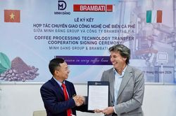 Minh Đăng Group đầu tư hơn 3,5 triệu EUR nâng cấp công nghệ chế biến cà phê
