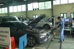 Bốn loại giấy tờ đăng kiểm giao thông được thay thế bằng dữ liệu điện tử