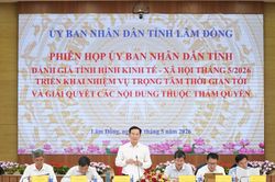 Chủ tịch UBND tỉnh L&acirc;m Đồng Hồ Văn Mười: Loại bỏ ngay t&acirc;m l&yacute; chủ quan trong thực hiện c&aacute;c chỉ ti&ecirc;u kinh tế quan trọng