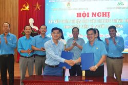 Ký kết thỏa thuận hợp tác chương trình 'Phúc lợi cho đoàn viên và người lao động'