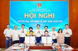 Chuyển giao 6 tổ chức đoàn về Đoàn Thanh niên Ngân hàng Trung ương