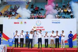 Chính thức khai mạc giải bóng đá công nhân, viên chức Việt Nam 2026