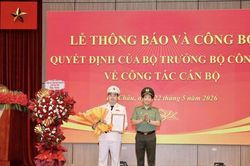 Đại tá Bùi Quyết Toán giữ chức Giám đốc Công an tỉnh Lai Châu