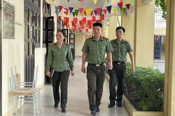 Công an phường Hương Trà triển khai lực lượng bảo đảm ANTT kỳ thi tuyển sinh lớp 10