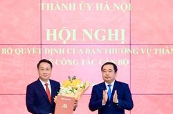 Ông Trần Đình Cảnh giữ chức Chủ nhiệm Ủy ban Kiểm tra Thành ủy Hà Nội