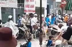 Nhiều học sinh rơi xuống hố đang thi công ở Hải Phòng